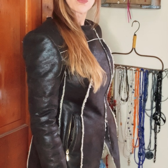 Rampage Faux Leather Jacket - Picture 7 of 13